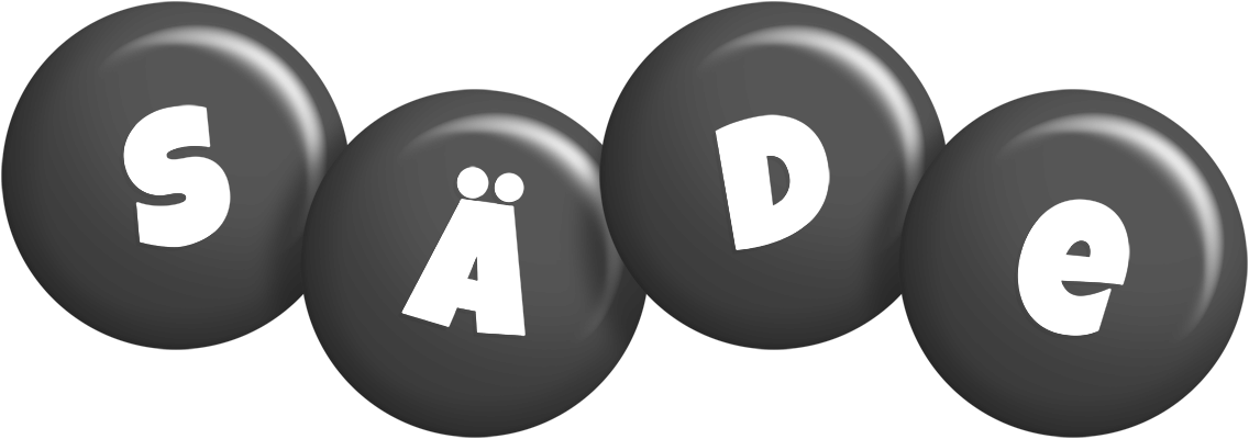 Säde candy-black logo