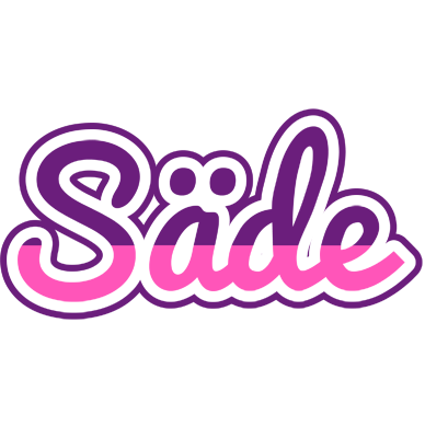 Säde cheerful logo