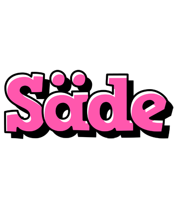 Säde girlish logo