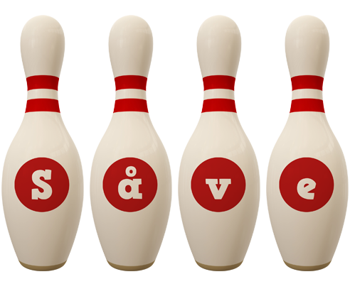 Såve bowling-pin logo