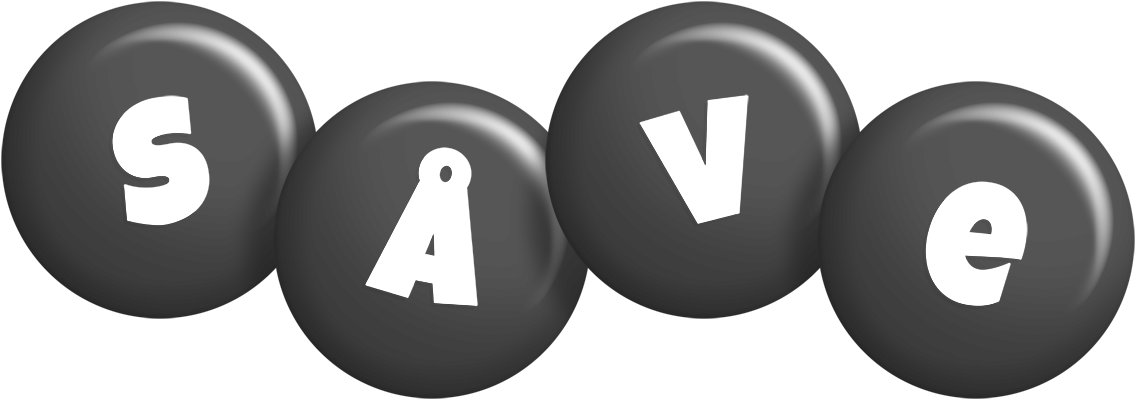 Såve candy-black logo