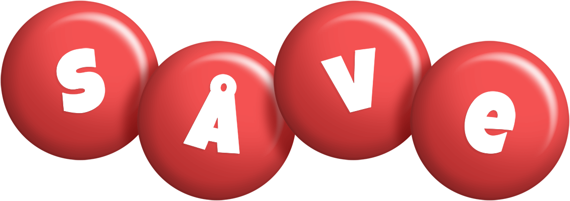 Såve candy-red logo