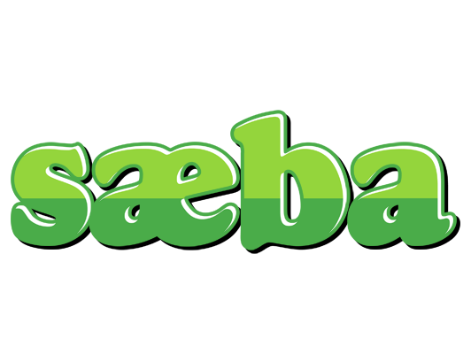 Sæba apple logo