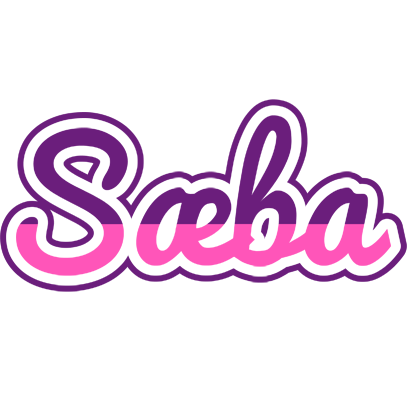 Sæba cheerful logo