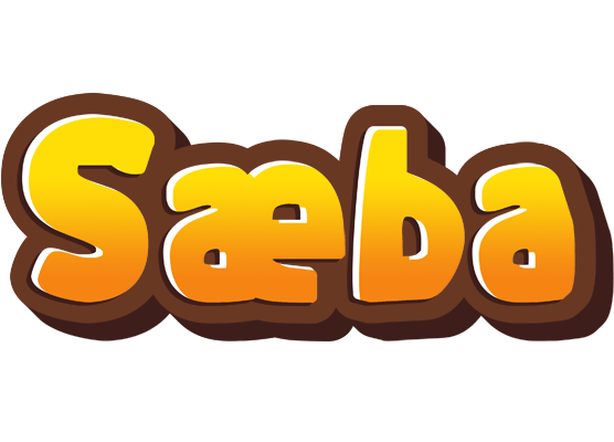 Sæba cookies logo