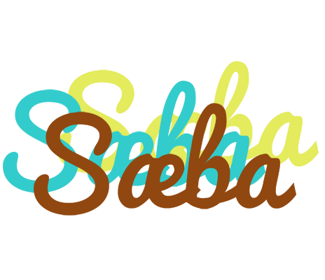 Sæba cupcake logo