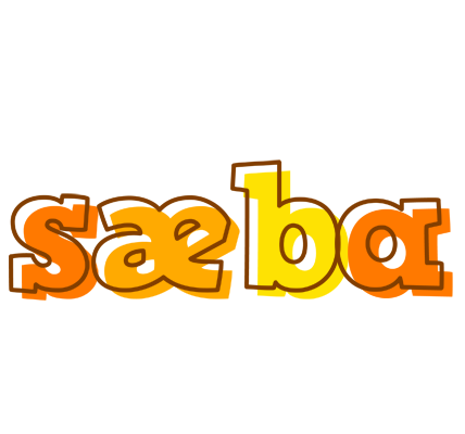 Sæba desert logo