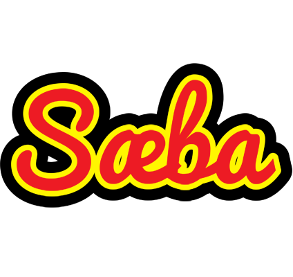 Sæba fireman logo