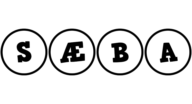 Sæba handy logo