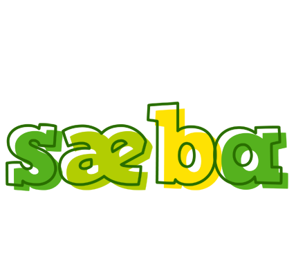 Sæba juice logo