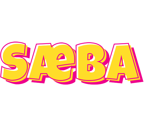 Sæba kaboom logo