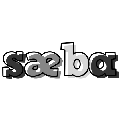 Sæba night logo