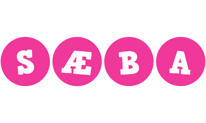 Sæba poker logo