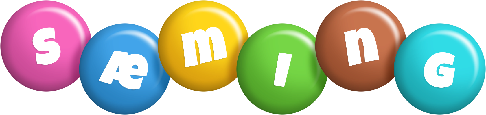Sæming candy logo