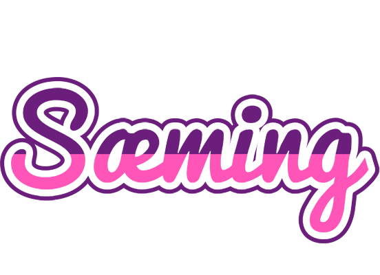 Sæming cheerful logo