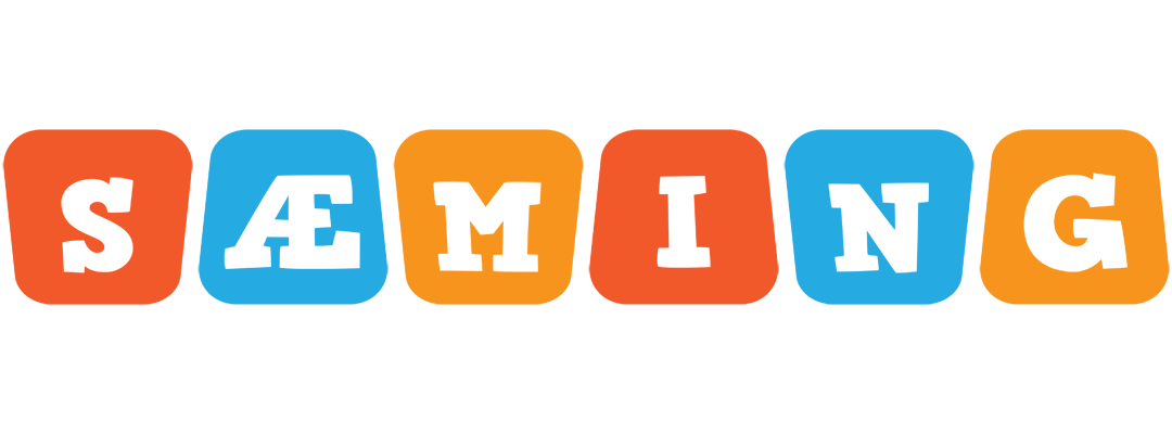 Sæming comics logo