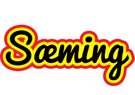 Sæming flaming logo