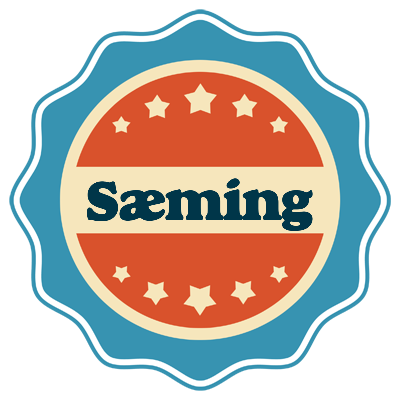 Sæming labels logo