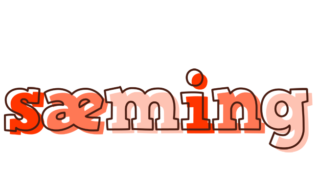 Sæming paint logo