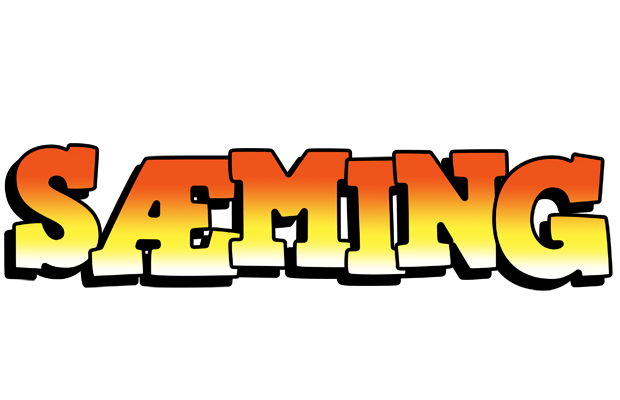 Sæming sunset logo