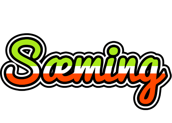 Sæming superfun logo