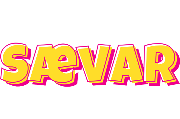 Sævar kaboom logo