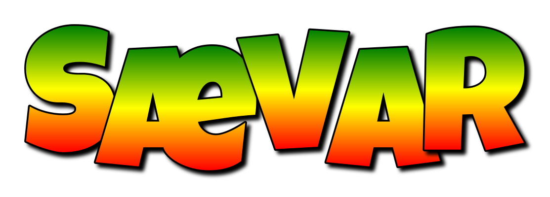 Sævar mango logo