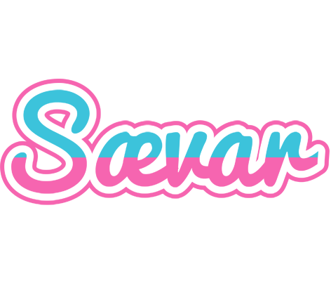 Sævar woman logo