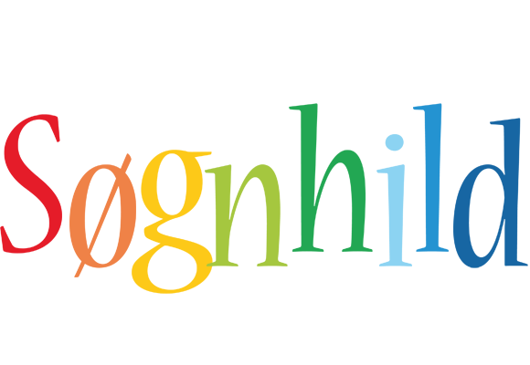 Søgnhild birthday logo