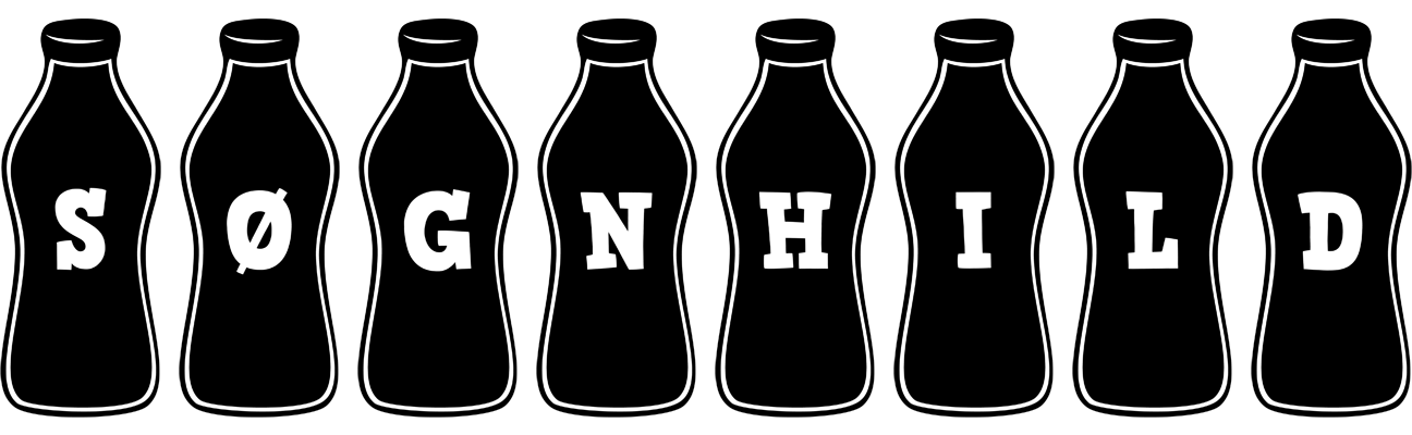 Søgnhild bottle logo