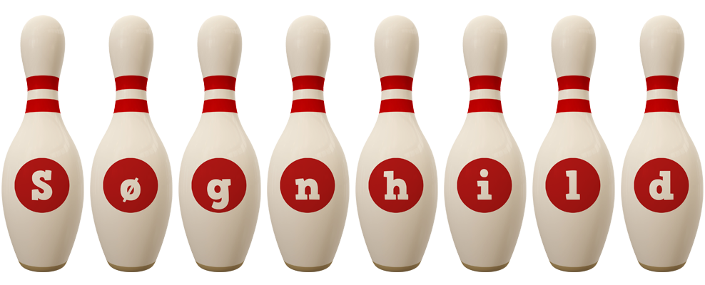 Søgnhild bowling-pin logo