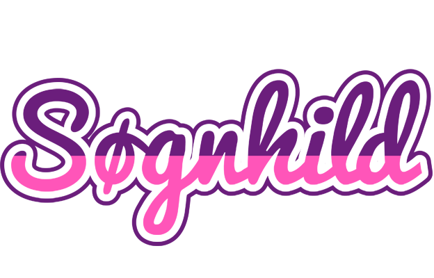 Søgnhild cheerful logo