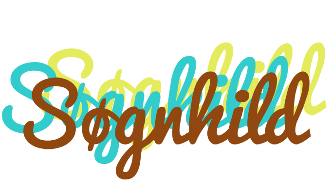 Søgnhild cupcake logo