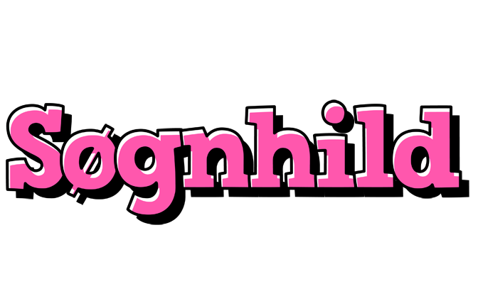 Søgnhild girlish logo