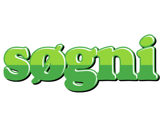 Søgni apple logo