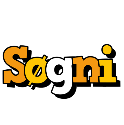 Søgni cartoon logo