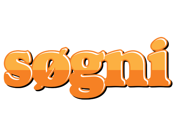 Søgni orange logo