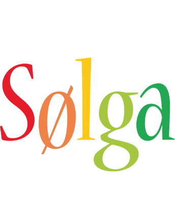 Sølga birthday logo