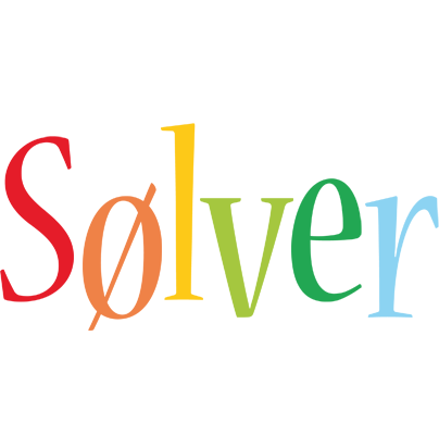 Sølver birthday logo