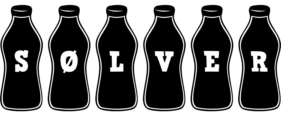 Sølver bottle logo