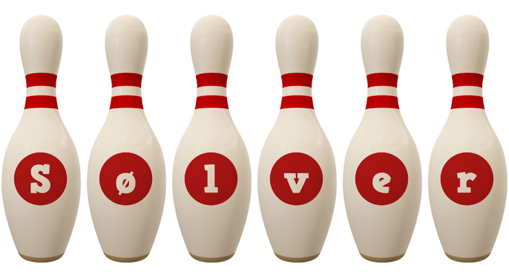 Sølver bowling-pin logo