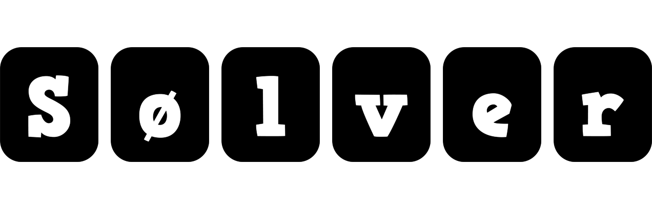 Sølver box logo