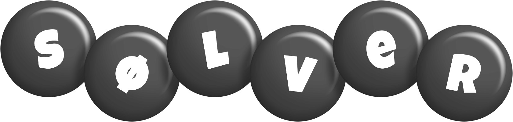 Sølver candy-black logo