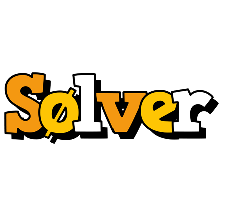 Sølver cartoon logo