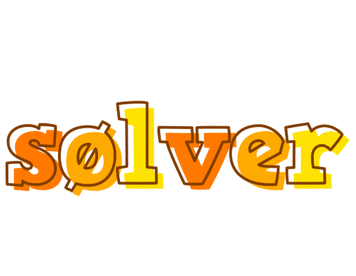 Sølver desert logo