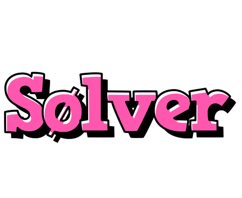Sølver girlish logo