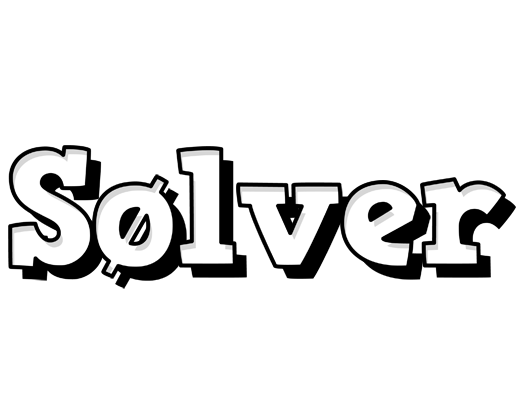 Sølver snowing logo