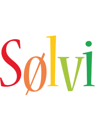 Sølvi birthday logo