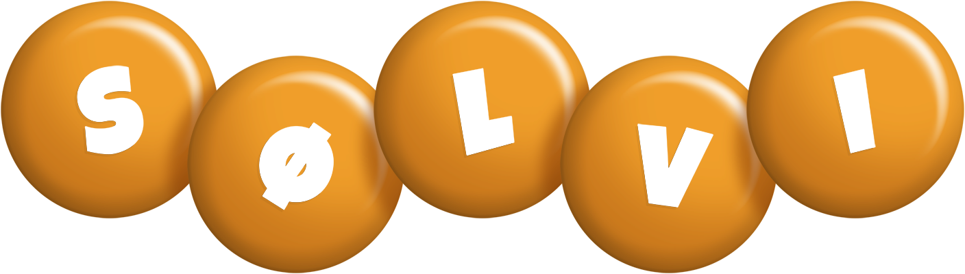 Sølvi candy-orange logo