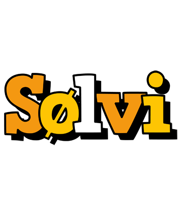 Sølvi cartoon logo
